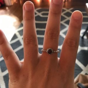 Pandora January Birthstone Ring